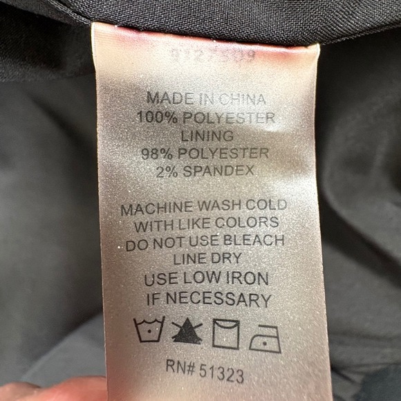 Vince Camuto Womens Traveling Bloom Black Floral Zip Up Bomber Jacket Size M - Picture 8 of 13